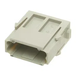 Harting Heavy Duty Connector Inserts / Modules RECTANGULAR MODULE, HAN DD, PLUG, 12 WAY, 09 14 012 3001-4