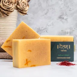 Desam Organics Saffron Ubtan Ayurvedic Soap- 100 g-image-14