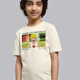 Kidsville White Cotton Printed T-Shirt-picture-36