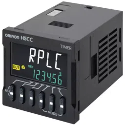 Omron Economy Type Digital Timer 7-Segment Negative LCD 6 Digits, H5CC-L8D-7