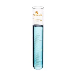 Supertek 13 ml Borosilicate Glass 3.3 Graduated Test Tube With Rim, Size 125 x 15 mm, 17.106.1512 (Pack of 10)-60
