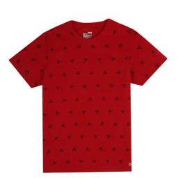 Bodycare Kids Red Printed T-Shirt-14