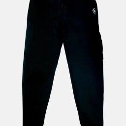Kiddopanti Kids Jet Black Solid Trackpants-image-68