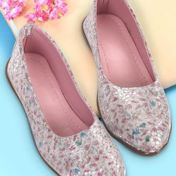 BAESD Girls Printed Party Ballerinas Flats-15