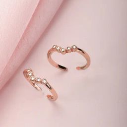 Zavya 92.5 Sterling Silver Toe-Rings for Women-image-32