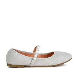London Rag Women's Silver Mary Jane Shoes-image-17