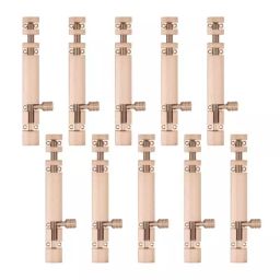 Atom 152.4 mm (6 Inch) Aluminium Rose Gold Finish Tower Bolt TB002-RG-0152.4 mm (6 Inch)-110 (Pack of 10)-image-104