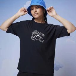Bewakoof Black Printed T-Shirt-image-17