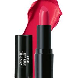 Lakme Cushion Matte Lipstick Pink Ruby - 4.5 gm-image-4