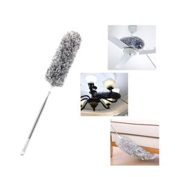 COZY VIBES Microfiber Ceiling Fan Duster with Extendable Handle, Bendable Head, and Washable Cover for Easy and Efficient Dust Removal and Cleaning up to 10 feet Long - PACK OF 1 - COLOR MAY VARY-image-4
