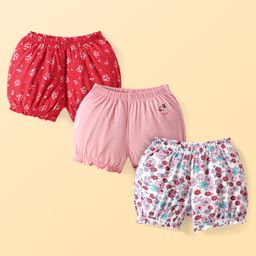 Pine Kids Knit Bloomers with Floral Print Pack of 3 (Color May Vary)-image-46