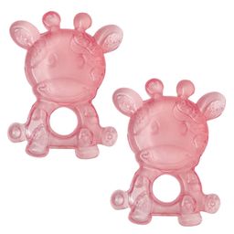 Adore Luscious Water Filled EVA Teethers- Pink Giraffe -2 pack-image-24