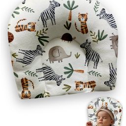 NEW COMERS Premium U Shape Pillow for Head Support and Shaping Cartoon Print -Beige-image-48