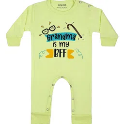 Arvesa Grandma Is My BFF Printed Bodysuit-image-9