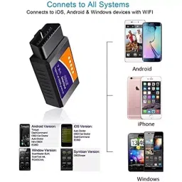 MODAXE Android & iOS Operating Wi-Fi Advance OBD II Read & Clear Engine Codes Diagnostic Scanner, ELM327 image 3