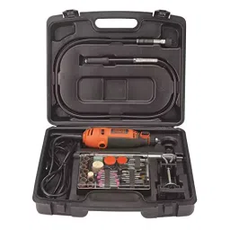 Black+Decker RT18KA-IN Rotary Tool With 114 Pieces Accessories Kit-22