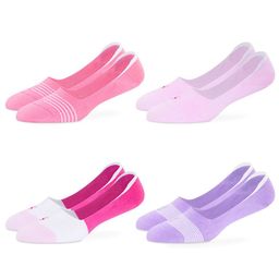 Supersox Women Pack Of 4 Low Cut No Show Loafer Socks-39