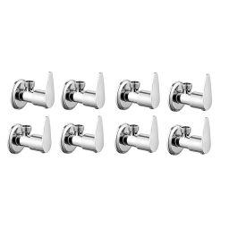 CLINTON Vignet Brass Angle Valve with Wall Flange for Bathroom (Pack of 8)-image-50