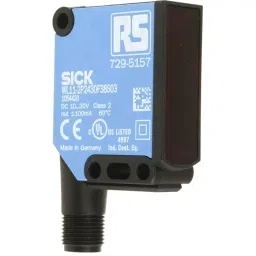RS PRO Photoelectric Sensor Retroreflective Block Sensor 150 -10 m Detection Range, 7295157-3