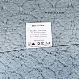 Amazon Brand - Solimo Microfiber Bed Pillow Set (Grey, 43 x 69 cm) 2-Piece image 5