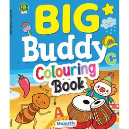 Majestic Book Club Big Buddy Colouring Book.-image-11