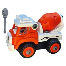 FunBlast DIY Toy Mixer Truck Construction Set with Screwdriver  Multicolor-22