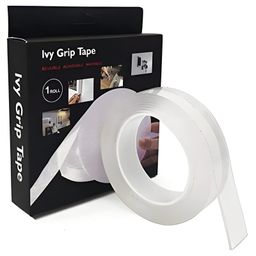 COZY VIBES 3 Meter Double Sided Adhesive Silicon Tape Heavy Duty Multipurpose Wall Tape Removable for Festival Decor, Fix Carpet Mats, Photos/Posters, Home and Office Use - PACK OF 1 - COLOR MAY VARY-13