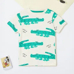 max Boy's Printed Round Neck Short SleeveT-shirt-picture-49
