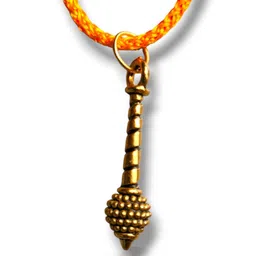 VANISHREE WORLD Gold Brass Pearls Gold-Plated Pendant-image-82