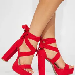 Baespice Suede Platform Sandals-image-62