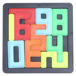 Virgo toys Mind Challenge Numbers Sorting Board Puzzle Game - Multicolor image 5