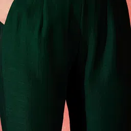 Sangria Zari Sequence Thread Embroidery Kurta With Trousers & Dupatta image 5