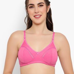 GuSo Shopee Pink Everyday Cotton Bra-43