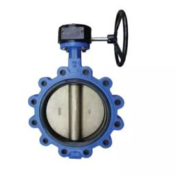 Flowtek 39.37 inch, 1000 mm Cast Iron Gear Operated Lug Type Butterfly Valve with SS 304 Disc-image-60