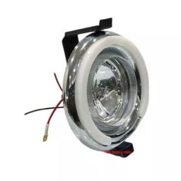 Auto Pearl LED Fog Lamp DRL with Wiring Kit Assembly Compatible For Mahindra New Bolero-26
