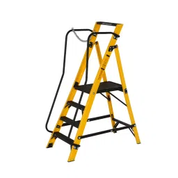 Youngman 4 Step Fiber Glass frp Mega step Platform ladder-picture-6