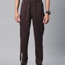 Alcis Men Typography Printed Slim Fit Track Pants-image-3