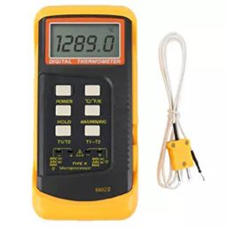 Acutek Dual Channel K-Type Thermometer -50 to 1300°C/-58 to 2372°F Range, TM-6802II-44