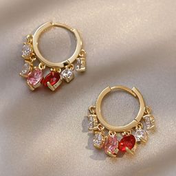 Just Lil Things Contemporary Hoop Earrings-55