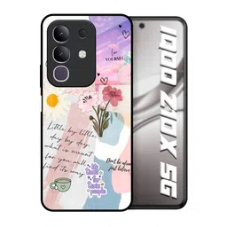 QRIOH Floral Printed IQOO Z10x 5G Back Case Mobile Accessories-picture-8