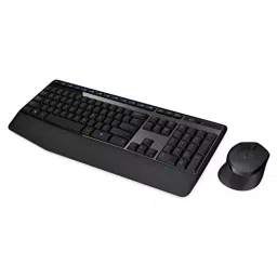 Logitech USB Keyboard Mouse Combo Black - MK345 image 2