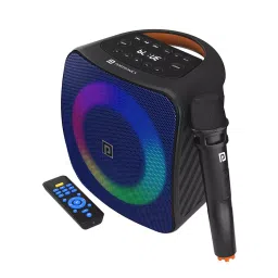 Portronics Dash Speaker 45W Black Speaker with Wireless Karaoke Mic.-35