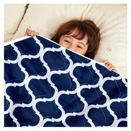 Divine Casa Microfiber Comforter Blanket For Toddler Upto 4 Years - Grey & Blue-12