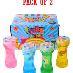DOMENICO Slime Kit for Girls Boys, Slime Party Favors for Kids, Pretty Stretchy & Non-Sticky Slime Pack, Bottle Slime for Kids Stuffers(Pack 2)-11