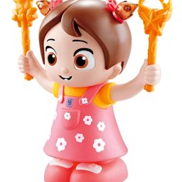 YAMAMA Musical Toys Dancing Fashion Stunt Flip Girl Toys For Kids With Music And Lights Kids Toys Fun Toys - Multicolor-13