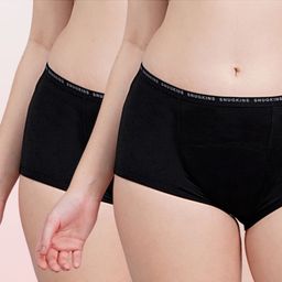 Snugkins Period Panty Leak-Proof & Reusable Pack of 2 - Black-image-8
