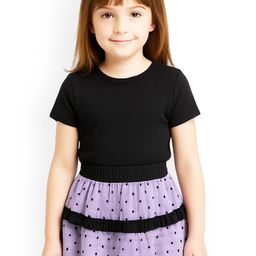 ZIP ZAP ZOOP Girls Self-Designed Flared Mini Skirt-image-17