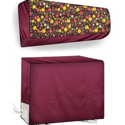 The Furnishing Tree Split AC Cover set of Indoor and Outdoor Unit used for 1.25 Ton Bluestar AATU m-image-89
