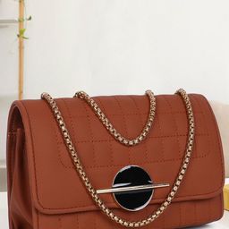 LADY QUINTON PU Structured Sling Bag-28
