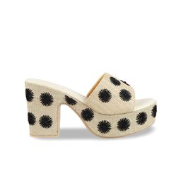 Mochi Striped Block Mules image 4